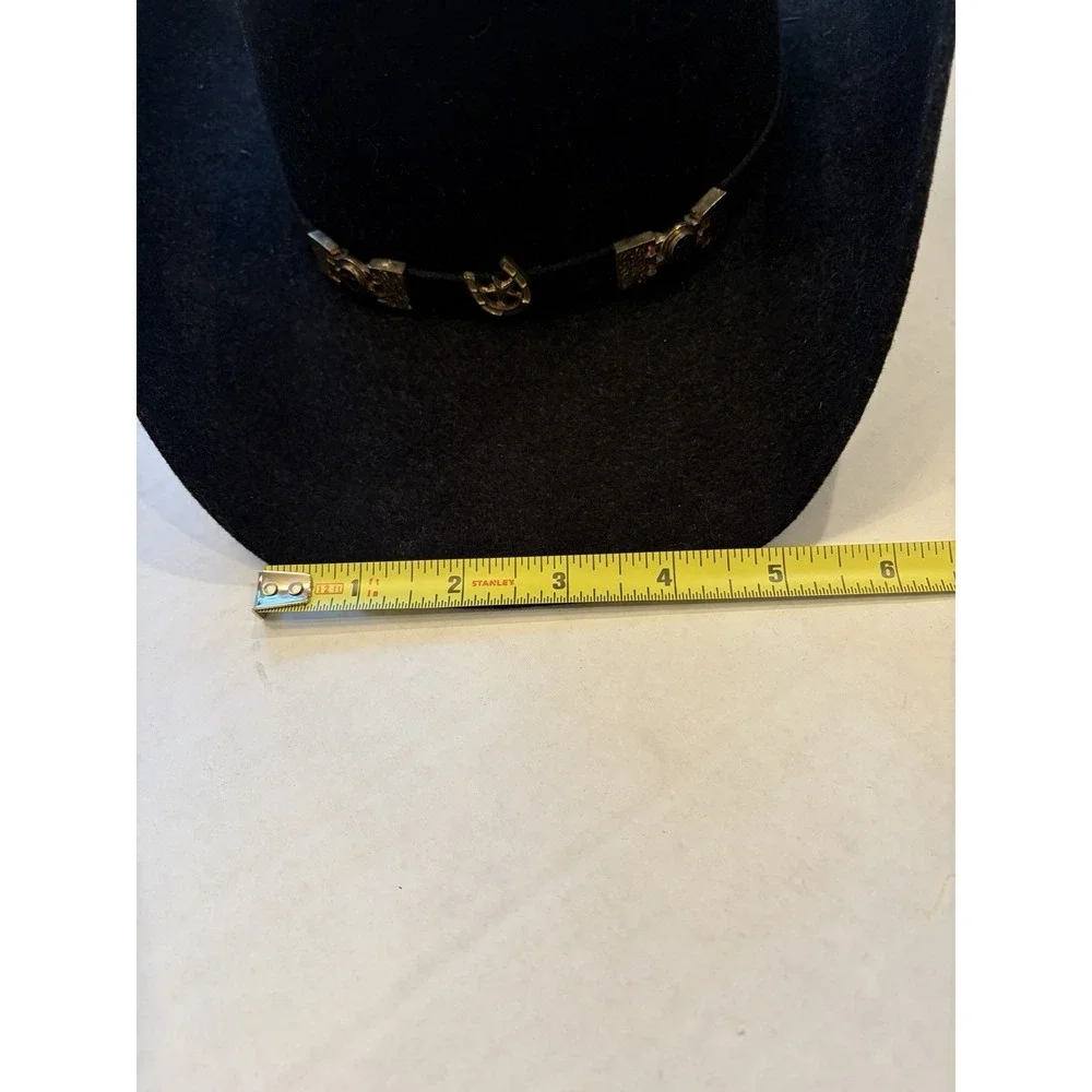 Bullhide by Montecarlo Wool Cowboy Hat El Disobediente Black 0568BL
